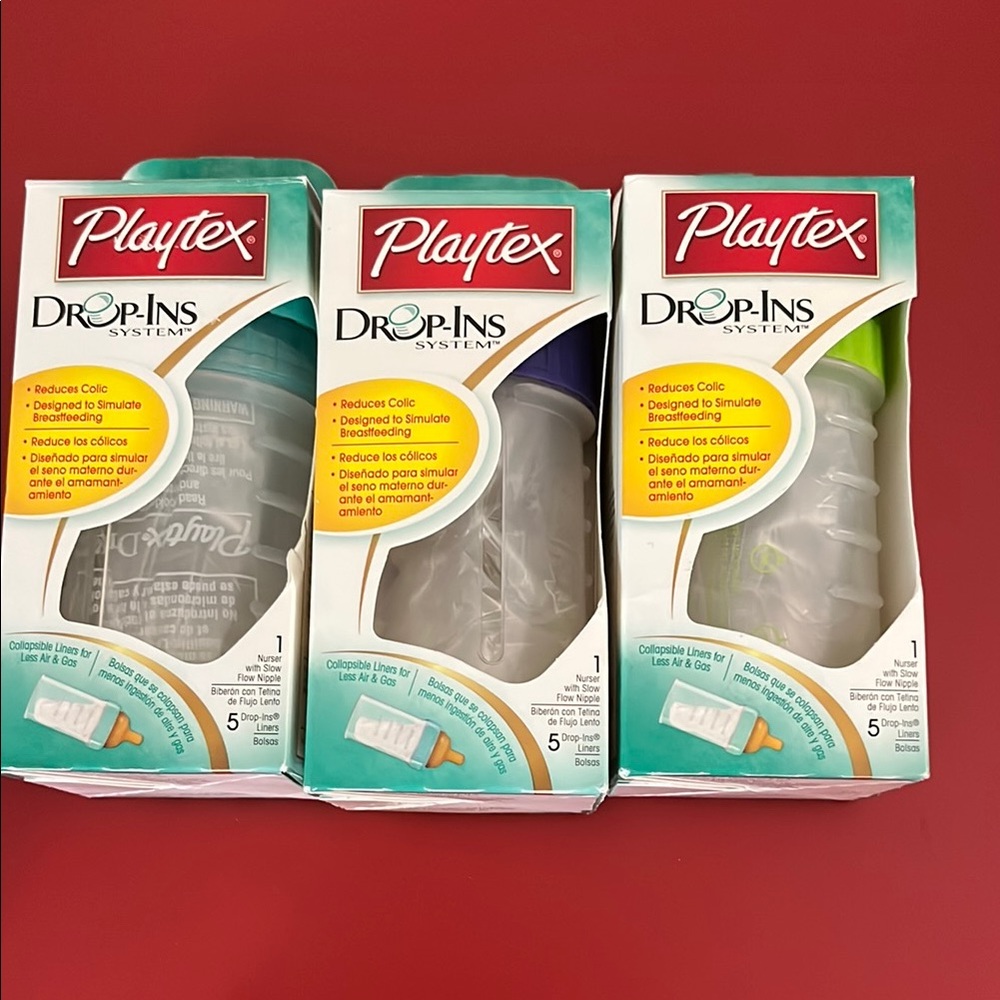 Playtex Drop-Ins Baby Bottle Set